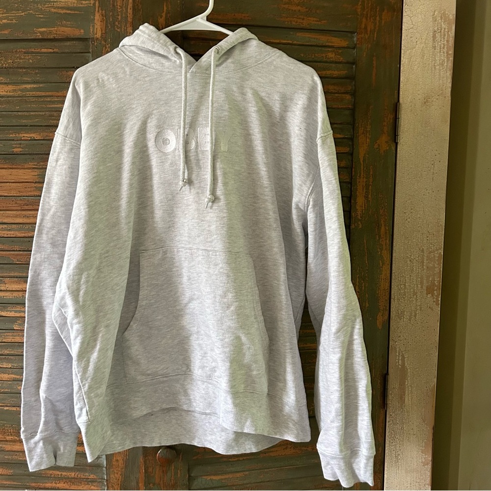 Obey Embroidered Hoodie